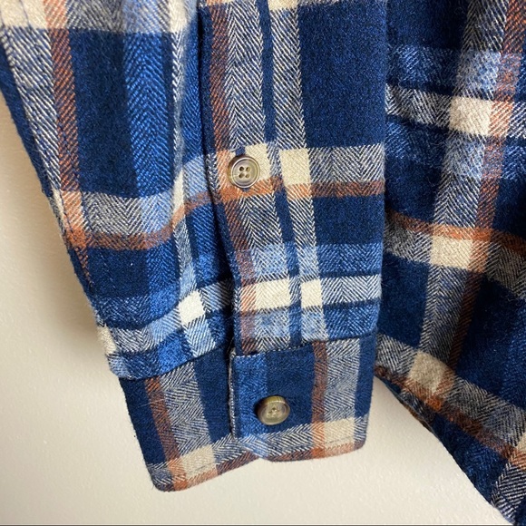 NWT Men’s Blue Flannel A&F Button Up Jacket 5003 - Picture 11 of 11